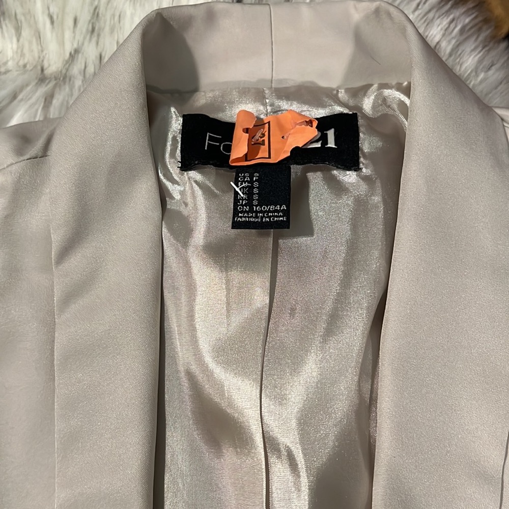 Fitted Style Lapel Collar Blazer, XSmall - Picture 10 of 13